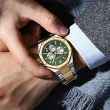 2025 New CURREN Watch for Men  8440 Stainless Steel Chronograph Male Wrist Watches Waterproof Luminous Quartz Man Wristwatches