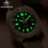 ADDIESDIVE AD2104 CUSN8 Bronze Case Men Watches  Abalone Shell C3 Super Luminous 200m NH35 Automatic Watch Relogios Masculino