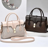 2026 New Fashion Retro Crossbody Bags Trendy PU Leather Tote Designer Ladies Handbags Luxury Shoulder Bags for Women