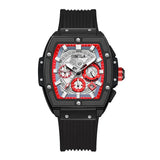 ONOLA 6825 Luxury Made in Prc Gents Quartz Watch Latest Silicone Band Luminous Date Display Moq 1 Sports Wrist Watch