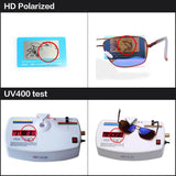 2019 high quality anti glare HD Polarized Men's new Sunglasses Brand gafas oculos de sol metal classic sun glasses