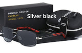 2019 high quality anti glare HD Polarized Men's new Sunglasses Brand gafas oculos de sol metal classic sun glasses