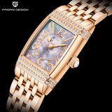PAGANI DESIGN Women's Watches 2022 Top Brand Luxury Quartz Watch for Women Fashion Stainless Steel 50M Waterproof Sports Clock
