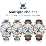 OLEVS 6667 Luminous Waterproof Automatic Men's Watch Multifunctional Fashion Mechanical Watch