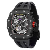 For 2024 New Tonneau Miyota Mechanical Water Resistant Analog Stainless Steel Sapphire Glass Mens Automatic Watch