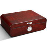Hot Sale Cedar Wood Cigars Travel Cigar Cabinet Humidor Piano Lacquer Storage Case Humidifier Handmade Moisture-Proof