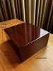Large Capacity Classic African Teak High-gloss Piano Finish Moisture-Proof Handmade Cigar Cabinet Luxurious Lacquer Humidor Box
