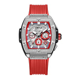 ONOLA 6825 Luxury Made in Prc Gents Quartz Watch Latest Silicone Band Luminous Date Display Moq 1 Sports Wrist Watch