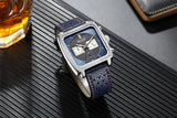 2022 Megir New Design Popular Big Size square Wrist Watches Montre Pour Hommes Timepieces Cheap Promotional Mens Watch Quartz