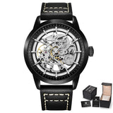PAGANI DESIGN Mens Watch Skeleton Hollow Mechanical Watch Wrist Luxury Automatic Watches for Men Chronograph High Quality Clock