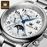 OLEVS 6667 Luminous Waterproof Automatic Men's Watch Multifunctional Fashion Mechanical Watch