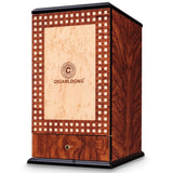 CIGARLOONG Humidor de puros de madera maciza profesional anti-insectos, con 6 capas de madera de cedro