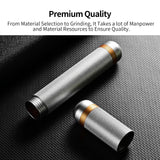 Moisturizing Cigar Tube Smoking Accessories Cigar Storage Tube Durable Aviation Aluminum Portable Cigar Tube Humidor