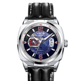 For lobinni Top Brand Men's Sports Watch Square Luminous Pointer Automatic Mechanical Charm Miyota Movement Water Resistant