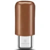 CIGARLOONG Étui à Cigares en Acier Inoxydable Humidor Anti-pression Cuir de Luxe Humidification Portable Humidor de Voyage