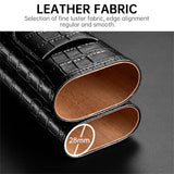 CIGARLOONG High Quality Leather Cigar Tube Cigars Case Humidor 3 Finger Cigar Box Travel Portable Luxury Durable With Cutter