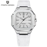 PAGANI DESIGN Trendy Cool Men's Quartz Watch Dynamic With Stylish Luminous Waterproof Stainless Steel Dial Sapphire Glass Reloj