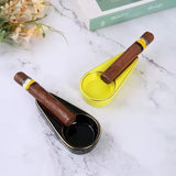 Cigar Gadgets Home Cigar Ashtray Portable Ceramic Cigars Ash Tray Tobacco Cigarette Ashtrays Holder