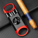 Cigar Cutter V Cutting Portable Cigar Scissor V Shape Cut Stainless Steel Blade Sharp Cigar Shear Smoke Accesoires
