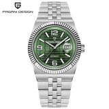 PAGANI DESIGN Modern Fashionable Men Automatic Mechanical Watch Avant-Garde Personality Stainless Steel Sapphire Luminous Reloj