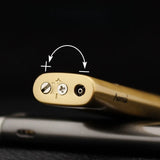 Metal Mini Windproof Tungsten Wire Ignition Jet Flame Turbo Butane Gas Torch Lighter Visible Gas Window Portable Cigar Lighters