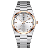 PENGAGAR Luxury Quartz Man Wristwatch Sport Men Watches Waterproof Luminous Date Week Stainless Steel Men's Watch Male Reloj+box