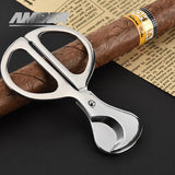 Cigar Cutter Double Blade Stainless Steel Metal Wood Pocket Gadget Cutter Knife Cuban Cigars Scissors