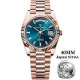 PAGANI DESIGN Men's Watches DD40 Gold White Luxury Automatic Watch Men TMI NH36A Date Week Mechanical Watches For Men 2026 New