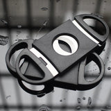 1PC Cigar Cutter Double-Edged Cigar Cutter Stainless Steel Cigar Scissors Creative Cigar Accessories Cutting And Cutting Machine