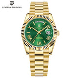PAGANI DESIGN 2025 New DD36 V2 White Dial Luxury AR Sapphire glass Automatic Watch Men Date Week Waterproof Mechanical Watch Men