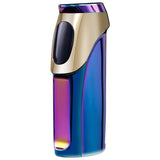 JOBON Rechargeable Gas Hybrid Lighter Personalized Dolphin Smiley Shape Three Straight Blue Flame Touch Cigar Lighter