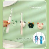 Wall-mounted Magnetic Electric Toothbrush Holder Storage Rack Toothbrush Bracket Bathroom Organizer