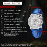 PAGANI Design 36MM Classic Women Quartz Watch Japan TMI Movt Sapphire Fashion 100m Waterproof Ladies Dress Watches Reloj Mujer