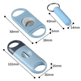 1 Set Cigar Cutter Cigar V Cut Flat Cutter Punch Sharp Cigar Scissors Guillotine Knife Cigar Cutting Tool