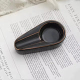 Cigar Gadgets Home Cigar Ashtray Portable Ceramic Cigars Ash Tray Tobacco Cigarette Ashtrays Holder