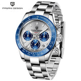 PAGANI DESIGN Men's Exclusive Quartz Watch Elite All-Match Style VK63 Luminous Waterproof Function Small Three-Pin Chronograph