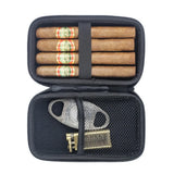 Cigar Humidor Holds up to 8 Cigars Suitable for Most Cigar Sizes Ideal Gift for Cigar Lovers Outdoor Travel Storage Box.
