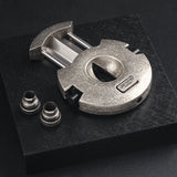 Round Cigar Cutter Knife Scissors Cigar Puncher V Cut Cigar Scissors Clipper Cigar Cutter Cigar Knife Guillotine With Gift Box