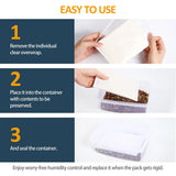 10pcs Humidor Packets 62% 69% 8 Grams humidity cigar 2-Way Humidity Control Humidor Relative Humidity Packs Cigar Humidifier Bag