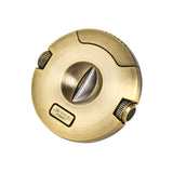 Round Cigar Cutter Knife Scissors Cigar Puncher V Cut Cigar Scissors Clipper Cigar Cutter Cigar Knife Guillotine With Gift Box