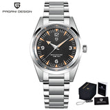 PAGANI DESIGN 2025 New 38mm Fashion Men's VH31 Quartz Watch Sapphire Stainless Steel 10Bar Waterproof Luminescent C3 reloj hombr