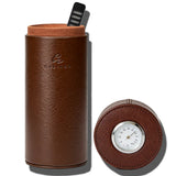 GALINER Cedar Wood Humidor Jar Cigar Travel Case Portable PU leather Cigar Humidor Storage Box