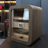 Large Capacity Cigar Humidor Storage 150pcs Luxury Cigar Humidor Box 3 Layers Portable Travel Puro Humidor Cigar Accessories