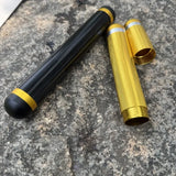 Aluminum Humidor Cigar Tube Storage Moisture-proof Container Case Smoking Accessories