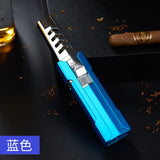Torch Blue Flame Jet Gas Lighter Spray Gun Kitchen Cooking Smoking Accessories Windproof Turbo  Jewelry Welding Cigar Lighters