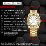 PAGANI DESIGN Men's Watches DD40 Gold White Luxury Automatic Watch Men TMI NH36A Date Week Mechanical Watches For Men 2026 New