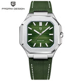 PAGANI DESIGN Trendy Cool Men's Quartz Watch Dynamic With Stylish Luminous Waterproof Stainless Steel Dial Sapphire Glass Reloj