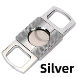 Stainless Steel Cigar Cutter Metal Classic Cutter Guillotine Cigar Scissors Gift Puncher Cutting Knife Cigar Accessory