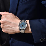 PAGANI DESIGN 2025 New 38mm Fashion Men's VH31 Quartz Watch Sapphire Stainless Steel 10Bar Waterproof Luminescent C3 reloj hombr