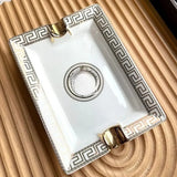 Cigar Ashtray Ceramic Portable Ashtray Cigar Accessories Ash Tray